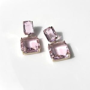 Pink Gem Candy Earrings